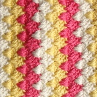 New Stitch Test - Crochet Spike Stitch